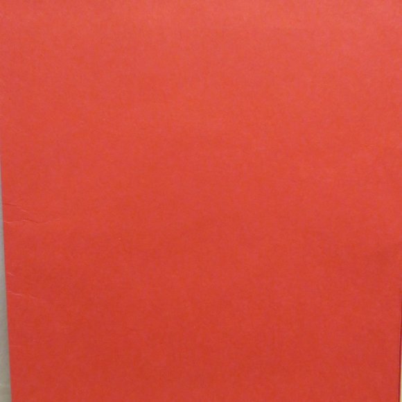 Embroidered Cardstock XMAS Poinsettia & CANDLES 6" x 4.75" (952) - Picture 3 of 3